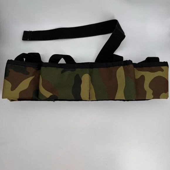 Bucks Bags Camouflage Waist Hunting Belt Fanny Pack w/ Multi Compartments - Picture 1 of 3